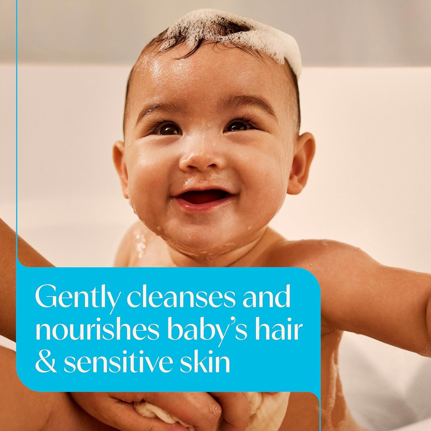 Aveeno Baby Daily Moisture Gentle Baby Body Wash and Shampoo with Oat Extract, 2-in-1 Baby Wash and Hair Shampoo, Tear-Free, Paraben-Free for Sensitive Skin and Hair, Lightly Scented, 18 Fl Oz(Lightly Scented)