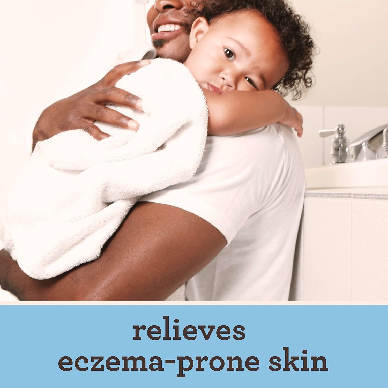 Aveeno Baby Eczema Therapy Moisturizing Cream, Natural Colloidal Oatmeal & Vitamin B5, Baby Cream for Dry, Itchy, Irritated Skin Due to Eczema, Paraben- & Steroid-Free, 12 fl. oz(12 Fl Oz (Pack of 1))