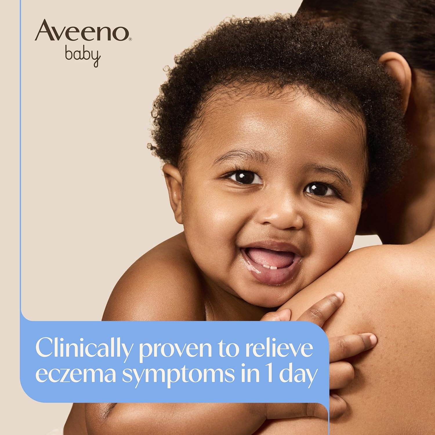 Aveeno Baby Eczema Therapy Moisturizing Cream, Natural Colloidal Oatmeal & Vitamin B5, Baby Cream for Dry, Itchy, Irritated Skin Due to Eczema, Paraben- & Steroid-Free, 12 fl. oz(7.3 Ounce (Pack of 1))