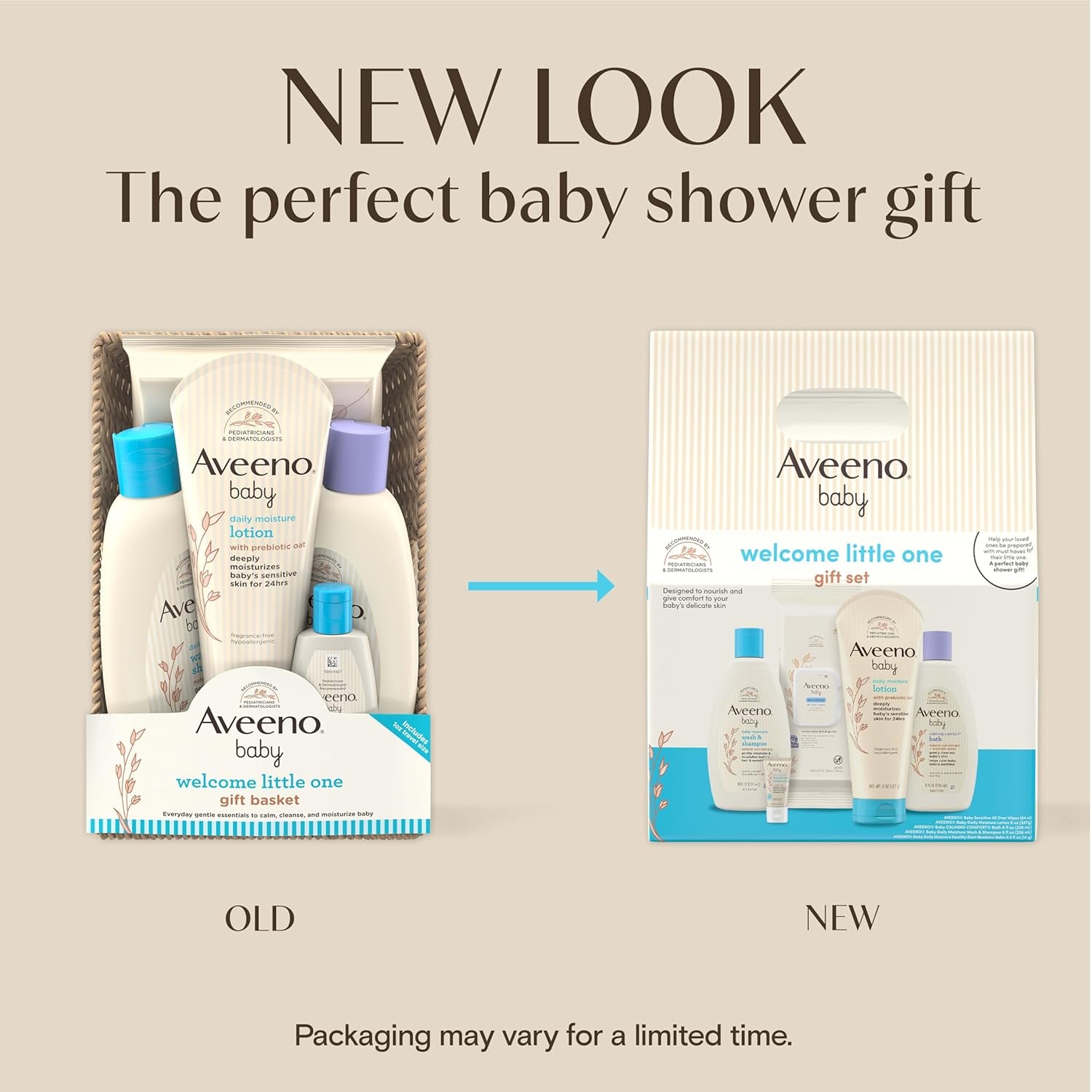 Aveeno Baby Bathtime Solutions Mommy & Me Gift Set, Baby Wash & Shampoo, Calming Bath, Daily Moisturizing Lotion and Stress Relief Body Wash for Mom, Colloidal Oat, Baby Bath Essentials, 4 items(Baby)