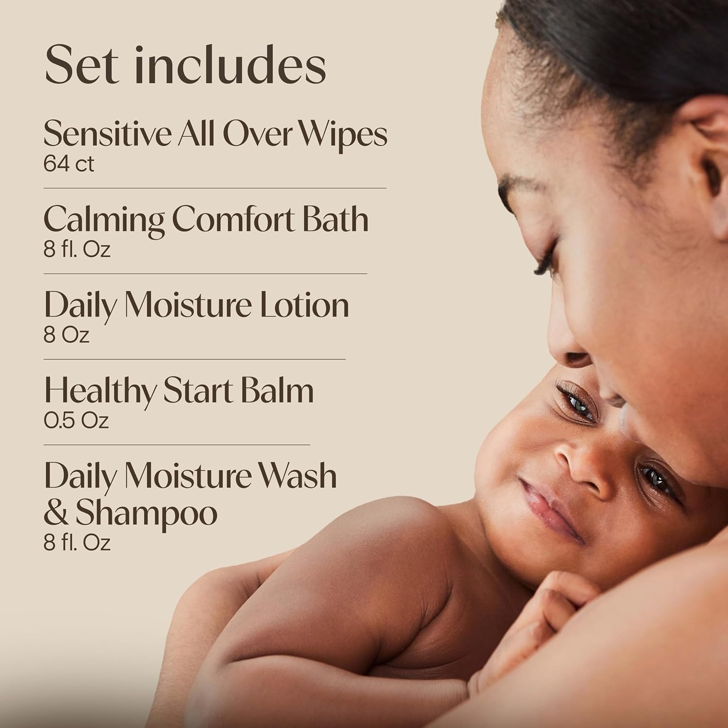 Aveeno Baby Bathtime Solutions Mommy & Me Gift Set, Baby Wash & Shampoo, Calming Bath, Daily Moisturizing Lotion and Stress Relief Body Wash for Mom, Colloidal Oat, Baby Bath Essentials, 4 items(Baby)