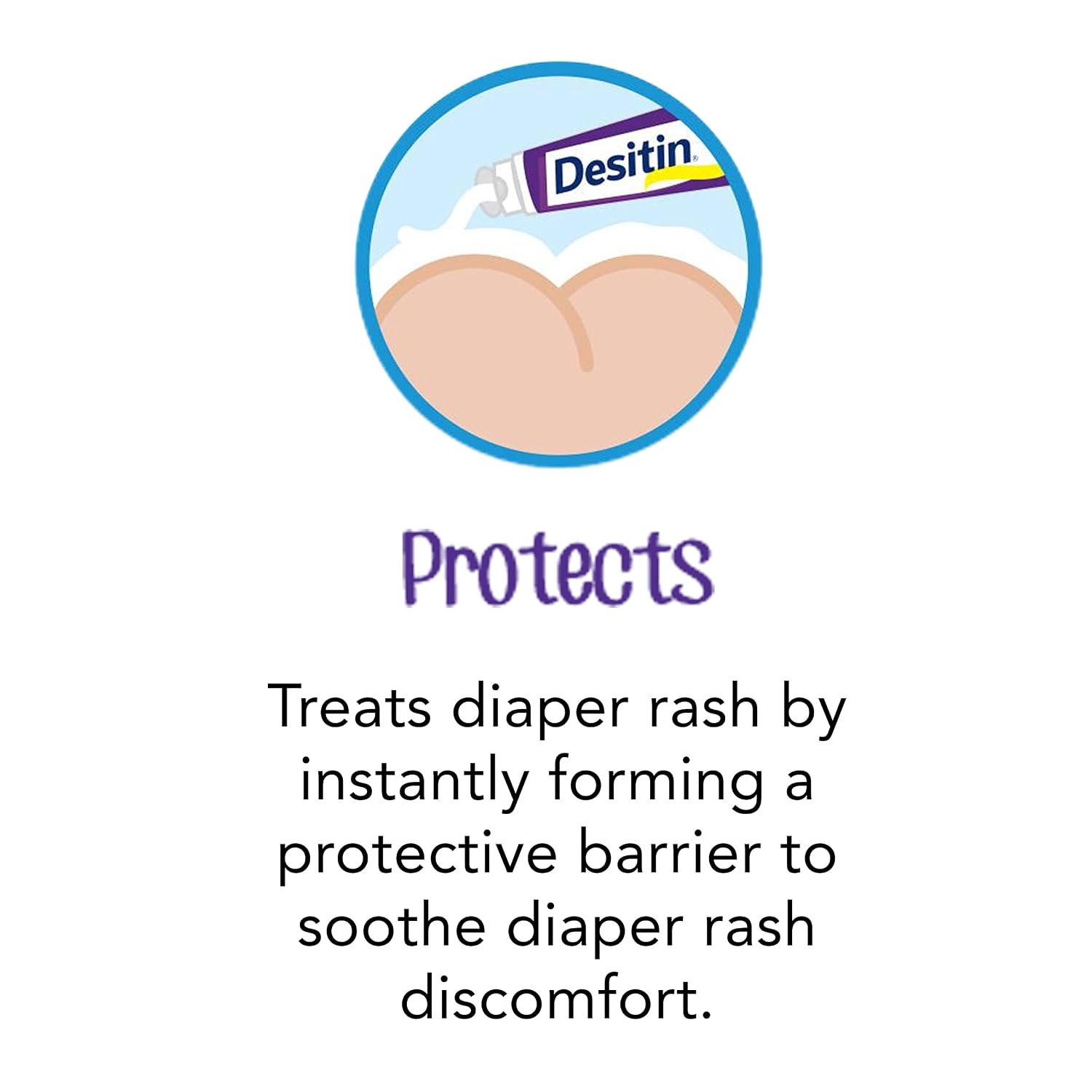Desitin Maximum Strength Baby Diaper Rash Cream, 40% Zinc Oxide for Treatment, Relief & Prevention, Hypoallergenic, Phthalate- & Paraben-Free Paste, Protects Skin For Up To 12 Hours, 16 oz(4.8 Ounce (Pack of 2))