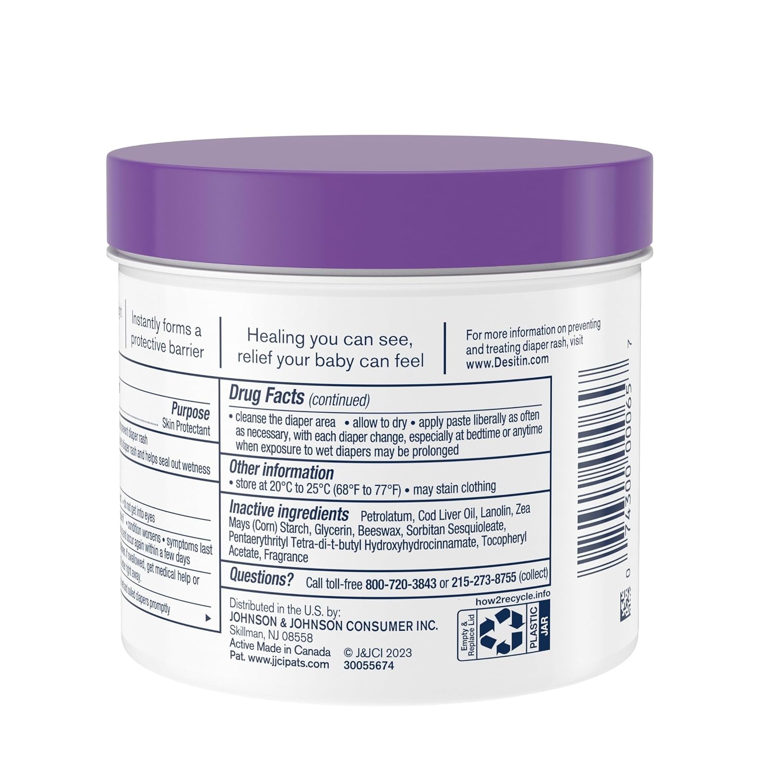 Desitin Maximum Strength Baby Diaper Rash Cream, 40% Zinc Oxide for Treatment, Relief & Prevention, Hypoallergenic, Phthalate- & Paraben-Free Paste, Protects Skin For Up To 12 Hours, 16 oz(16 Ounce (Pack of 1))