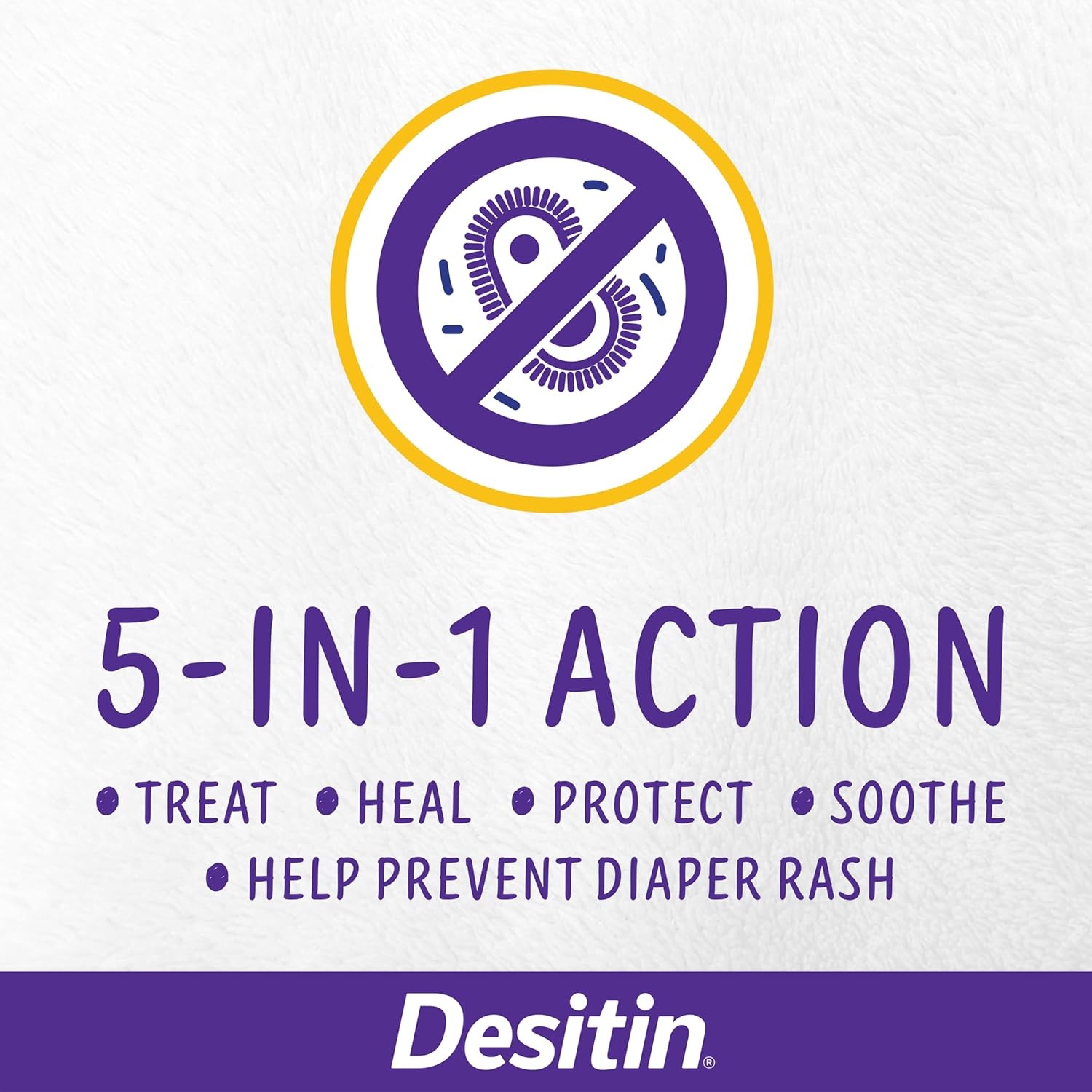 Desitin Maximum Strength Baby Diaper Rash Cream, 40% Zinc Oxide for Treatment, Relief & Prevention, Hypoallergenic, Phthalate- & Paraben-Free Paste, Protects Skin For Up To 12 Hours, 16 oz(4.8 Ounce (Pack of 1))