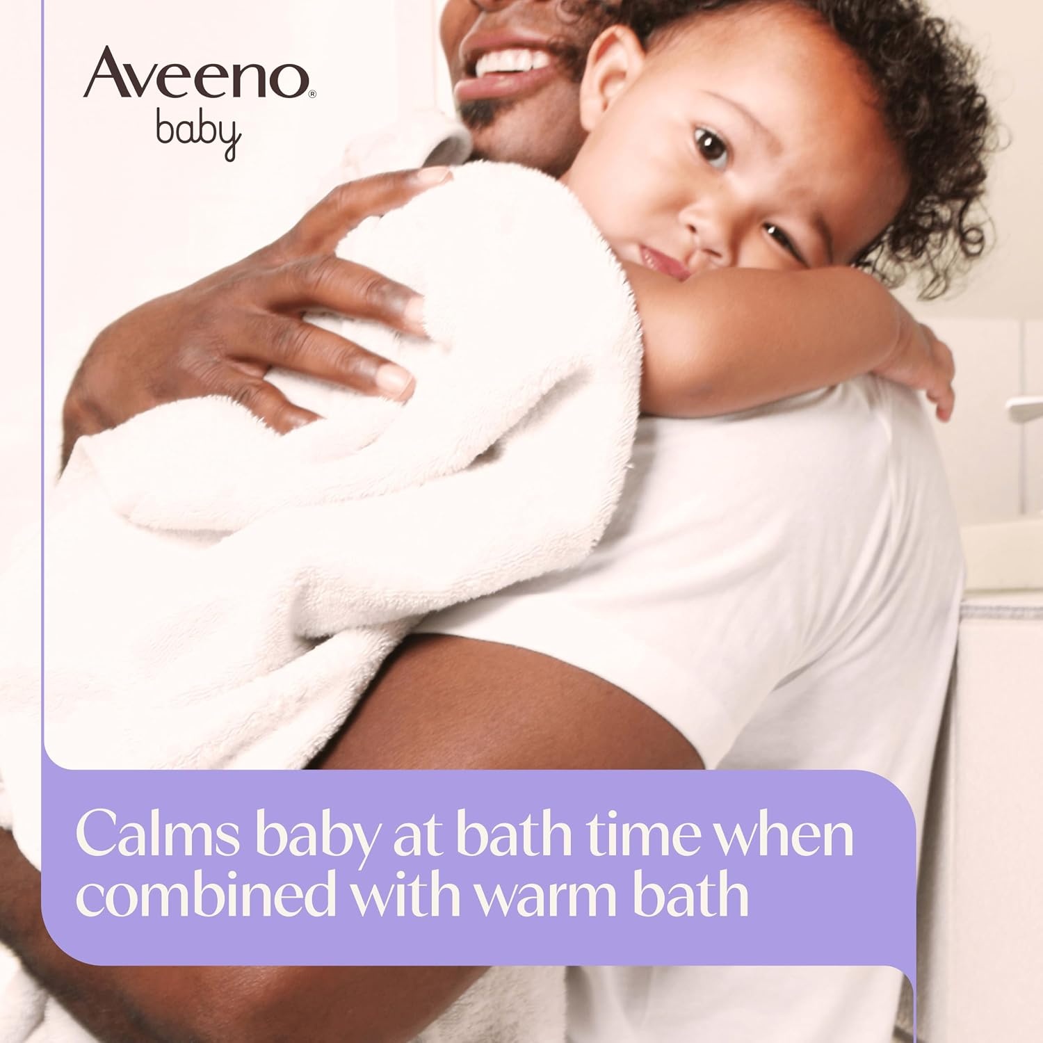 Aveeno Baby Nighttime Calming Comfort Bath, Baby Body Wash for Skin & Hair with Natural Oat Extract, Soothing Lavender & Vanilla Scent, Tear-Free Formula, No Added Parabens & Phthalates, 18 Fl Oz(18 Fl Oz (Pack of 1))