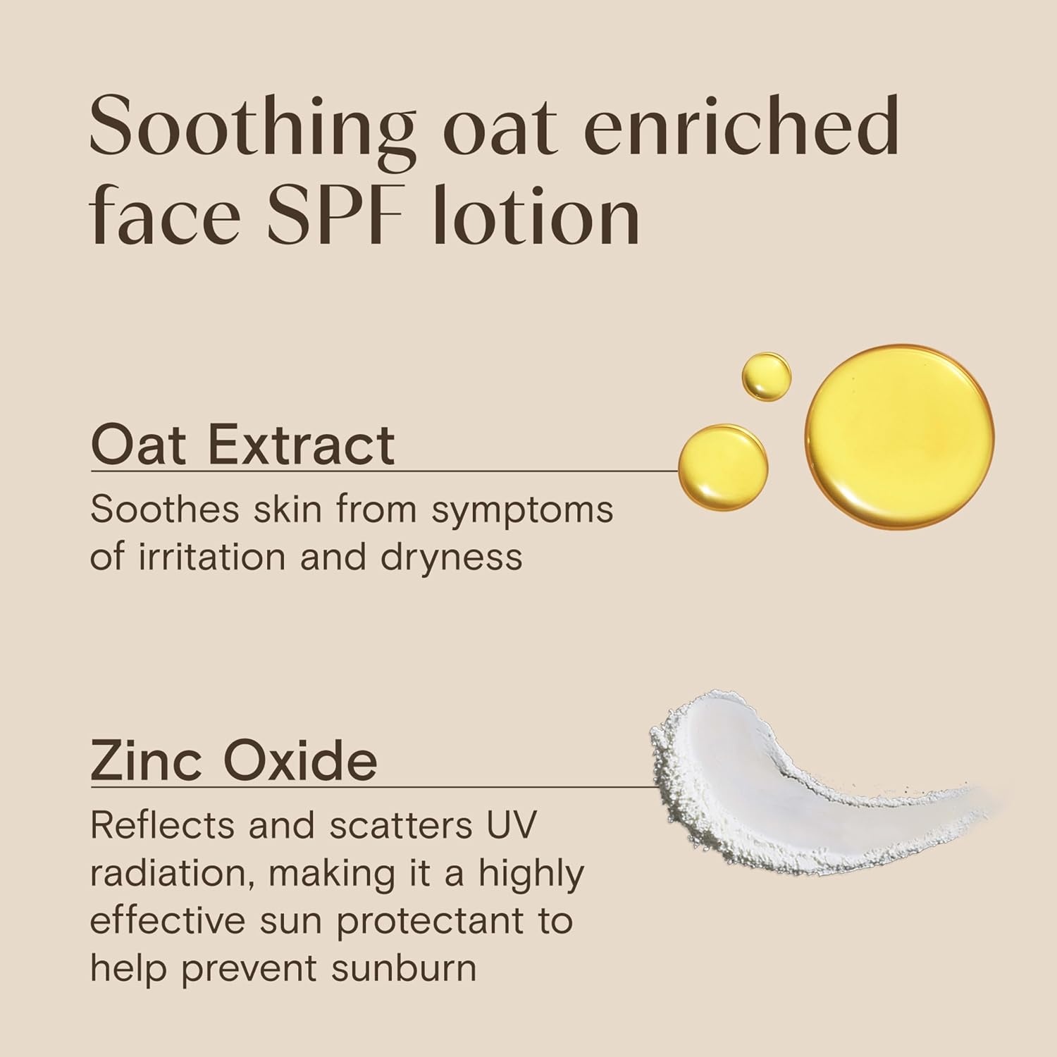 Aveeno Baby Daily Moisture Face Lotion & Mineral Sunscreen with SPF 30, Oat Enriched Face Moisturizer for Babies & Broad-Spectrum Sun Protection for Sensitive Skin, Fragrance-Free, 1.5 fl. oz